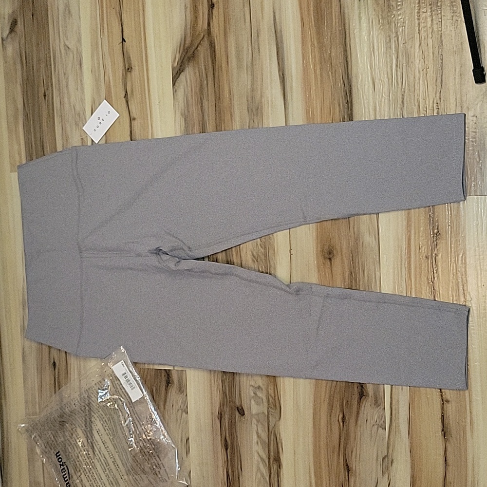 CORE IO NWT Heather Grey M Leggings